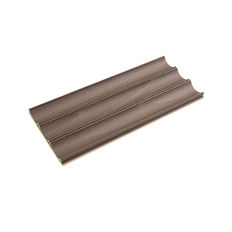 Placă de placare WPC decorativă de perete 3d pentru case din busteni